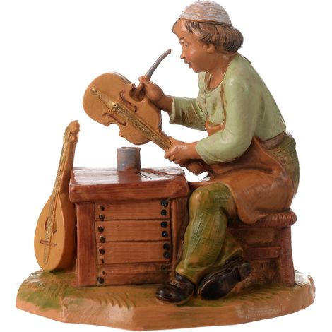 FABBRICANTE DI STRUMENTI MUSICALI 12CM IN RESINA