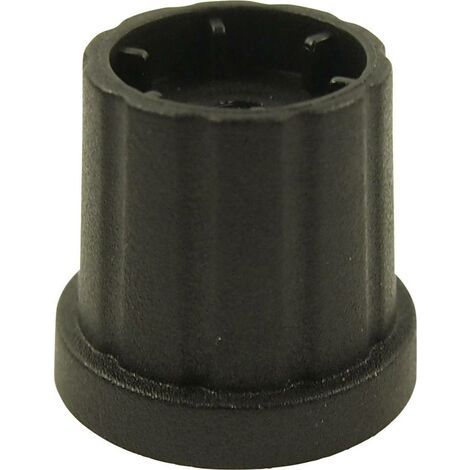 Tête de bouton rotatif Cliff CL178883 noir (Ø x H) 19.3 mm x 19.2 mm 1 pc(s) Y722171 (1/3)