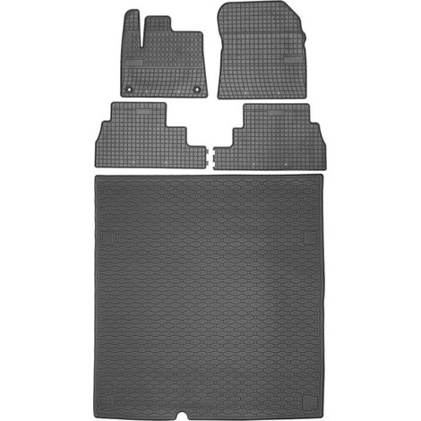 Peugeot Rifter Combivan à partir de 06.2018 SET - tapis de voiture en caoutchouc + tapis de coffre