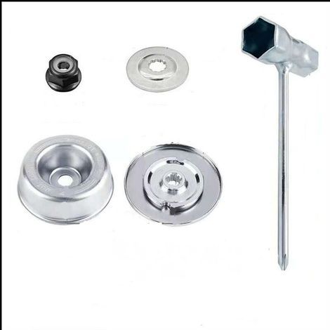 Écrou de bague de poussée pour débroussailleuse STIHL FS-KM FS120 FS200 FS250 H655 (1/3)