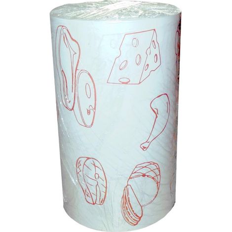 Folie Geschenkpapier PE30+10 Rolle mit Aufdruck 10 kg