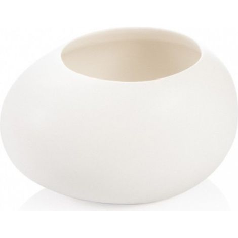Vaso Fiori Stones Bianco 9X11 H 6,5 Fancy Tescoma (1/3)