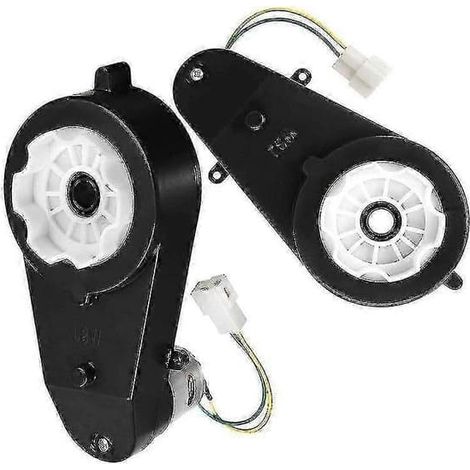 Ecleanfy - Boîte de vitesses pour voiture électrique enfant 24 V, moteur 24 V 40 000 tr/min, 2 moteurs électriques, boîte de vitesses pour motos haute vitesse (1/5)