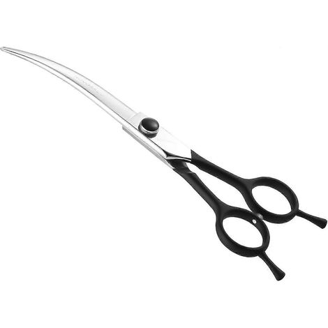 Filiyano-Ciseaux pour chiens courbés de 20 cm - Ciseaux professionnels pour chiens - Ciseaux de toilettage pour animaux (1/4)