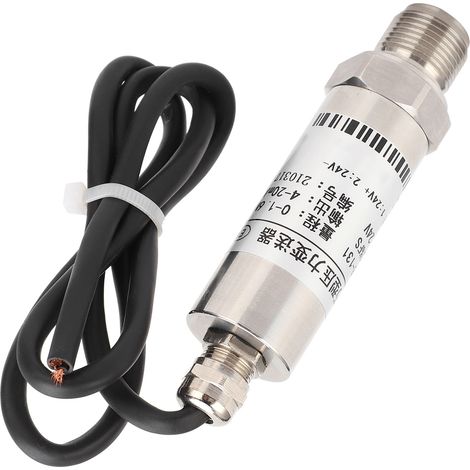 Transmetteur de pression 420 mA, capteur à transducteur en silicium diffusé en acier inoxydable OMSJD-XQYF-01, 24 V CC (1/5)
