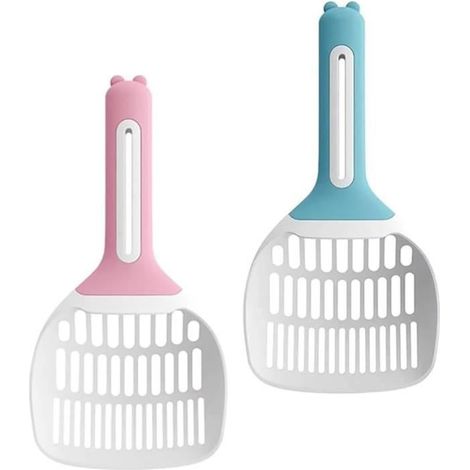 Pelle à Litière - Non spécifié - Lot de 2 - Plastique PP Durable - Poignée Antidérapante - Design Gradué (1/4)