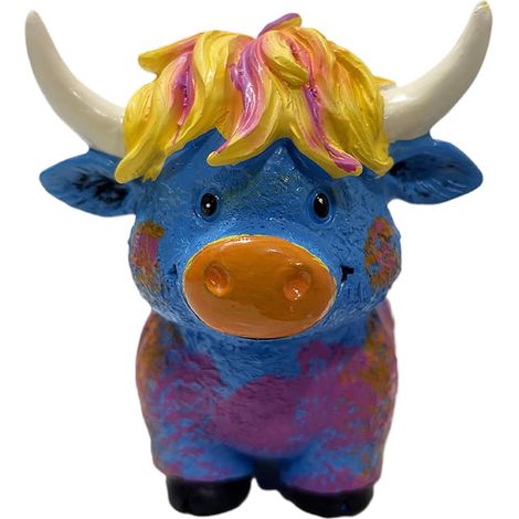de vache Highland Sculpture de bibliothque figurine (1/5)