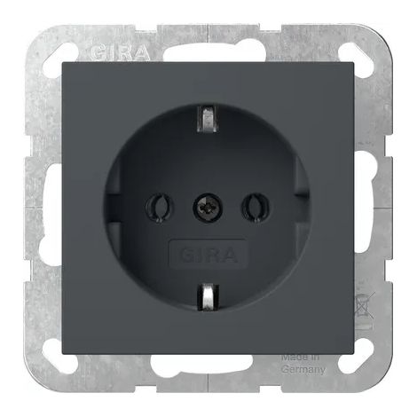 Gira Presa SCHUKO System 55 Antracite [418828], 4188 28