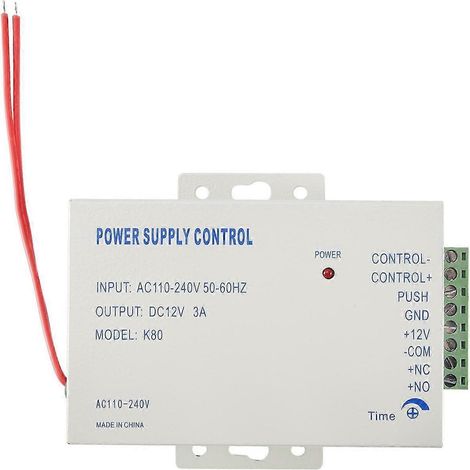Système de contrôle d'accès K80 : alimentation miniature 12 V CC 3 A / alimentation pour serrure électrique / A (1/4)