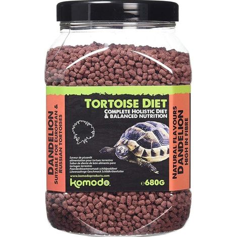 Alimento para tortugas de Komodo con sabor a diente de león, 680 g - alimento para tortugas (1/5)