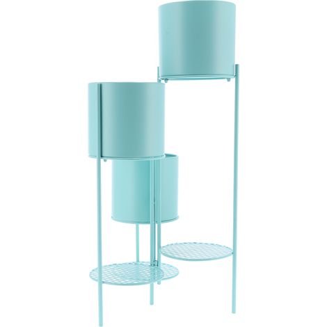 Présentoir à fleurs en fer forgé – étagère pour pot de plantes – décoration intérieure pour salon et chambre