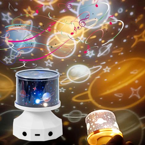 Projecteur océan avec ciel étoilé, veilleuse, couleurs réglables pour chambre à coucher, chambre d'enfant, décoration, cadeau. (1/5)