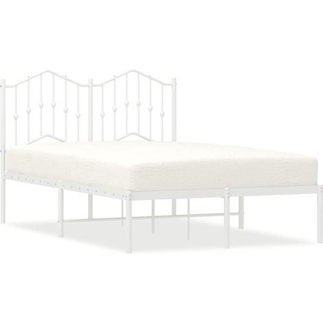 Maison Exclusive - Estructura cama sin colchón con cabecero metal (1/5)