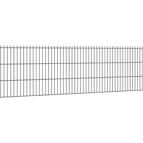 Premium-Doppelstabmatte 6/5/6 2510X630 mm, anthrazit