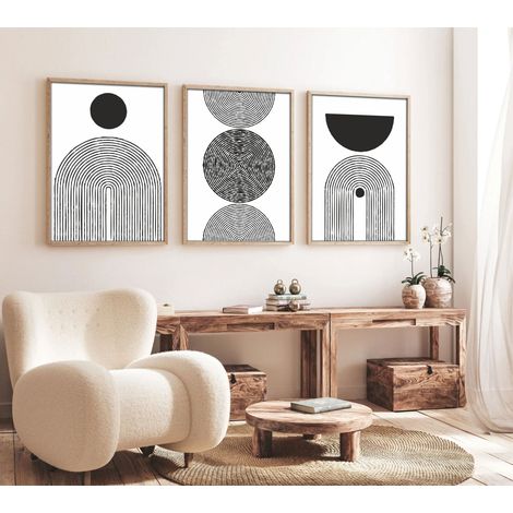 Quadro da parete in MDF con cornice Painting Multicolore (1/3)