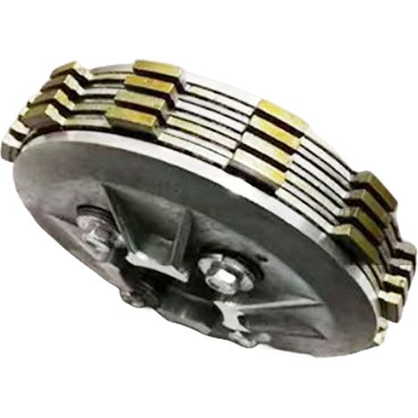 Central clutch drum hub and friction pressure plate for Suzuki GD110, GD115 and GT125 motorcycles--DTEKGAZ