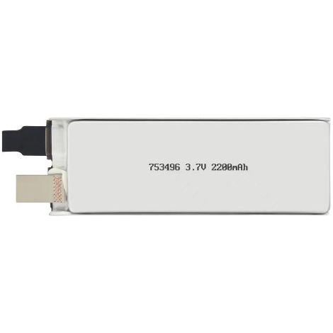 753496 2200mAh 3,7V 35C Polymer-Hochleistungsakku für Modellflugzeuge und -autos (1/5)