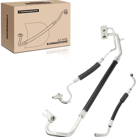 Klimaanlagen-Druckleitungsbaugruppe, Langlebiges Verbundmaterial, Abmessungen: 15 x 8 x 4 cm, Kompatibilität: Kompatibel mit großen Automarken, (1/5)