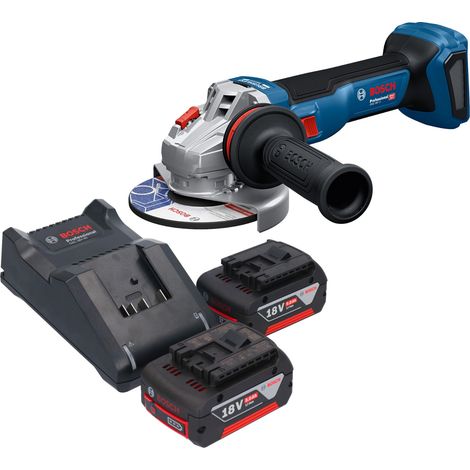 Bosch GWS 18V-11 Professional Meuleuse angulaire sans fil 18 V 125 mm + 2x batterie 5,0 Ah + chargeur (1/5)