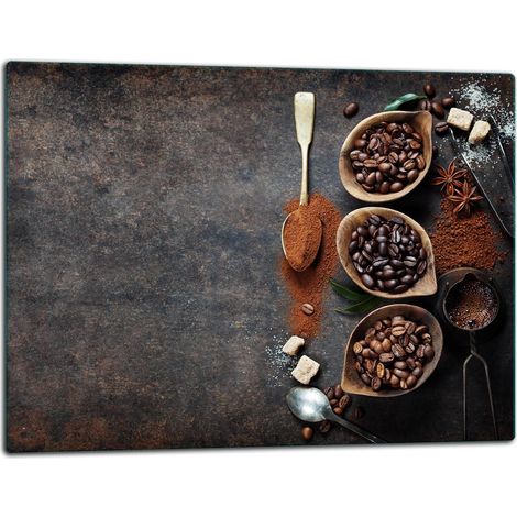 Glasschneidebrett 52x40 Kaffee (1/5)