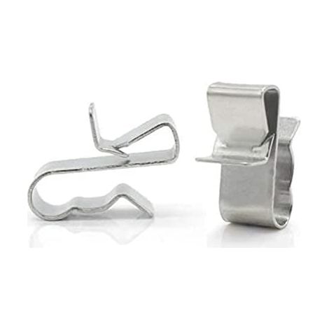 Lot de 50 clips solaires en acier inoxydable pour cable de 2 x 6 mm (1/5)