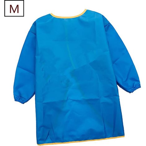 Tablier De Peinture Enfants - Manches Longues - Polyester Imperméable - Pour Enfants 5 À 10 Ans - Taille M (1/5)