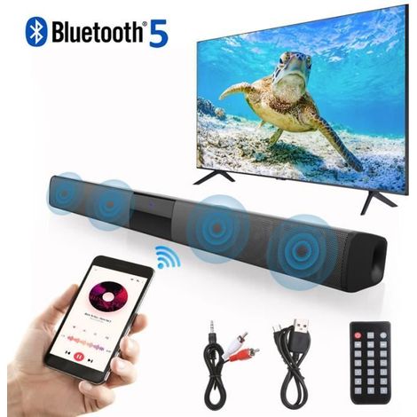 Enceintes - DOOSL - Barre de Son TV sans Fil - 50W Son Surround et Basse (1/4)
