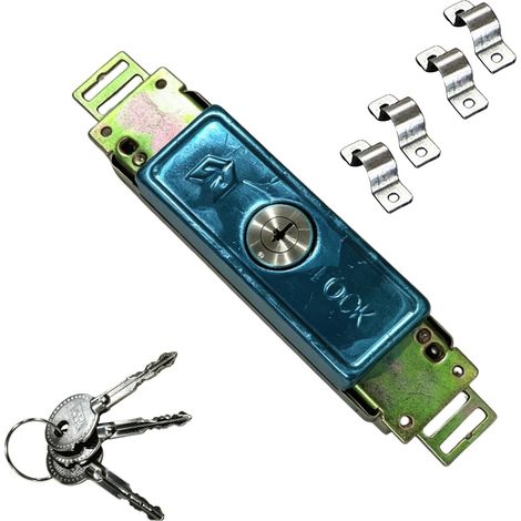 Verrous antivol épais pour porte de sécurité en fer pour garage et usage commercial (1/5)