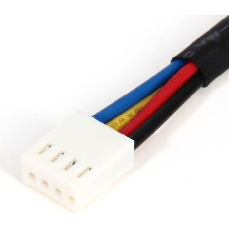 Câble de réduction de vitesse pour ventilateur de processeur 4 broches/4 broches, contrôle de température PWM, réduction de vitess (1/5)