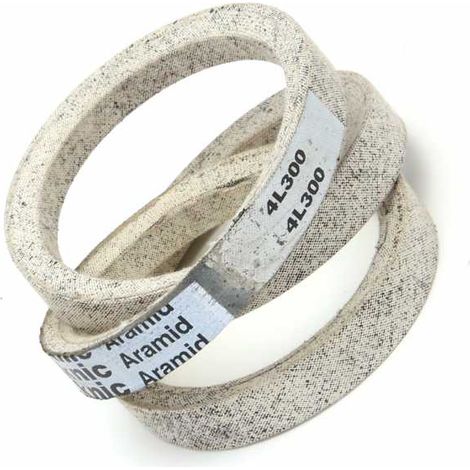 Courroie tondeuse Tiger Belts 4L300 kevlar trapézoïdale  12,7 x 762 mm (1/5)