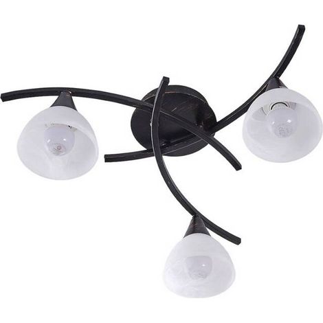 [GEBRAUCHT] B-Ware Lindby Deckenlampe Della Hängeleuchte Lampe Leuchte Dreiflammig E14 Schwarz G482 (1/2)