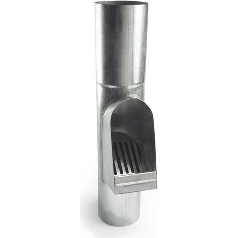 Séparateur de plan 100mm pour gouttière – Adaptateur pour diamètre 100mm – Installation rapide et durable – Pour chantiers humides – Rheinzink