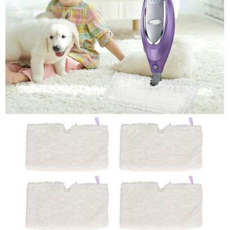 Convient aux housses de chiffons pour balais vapeur Shark S3901/S3500/S3501 et aux chiffons de nettoyage de sols en fibres. (1/5)