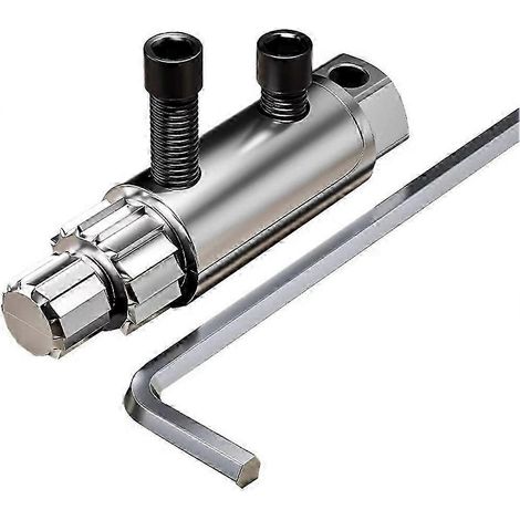 Extracteur de vis endommagées pour tarauds d'angle, outil de démontage à dent coulissante pour filetage cassé, compatible avec les vannes de ligne d'eau QV 4/6 points. WHBYV (1/4)