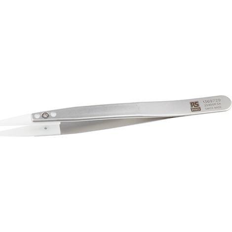 Brucelles RS PRO ESD pointe Pointue en inox, L. 130 ( Prix pour 1 ) (1/3)