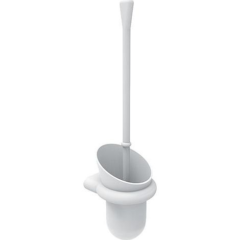 Garniture de brosse WC en nylon couleur : blanc (1/5)