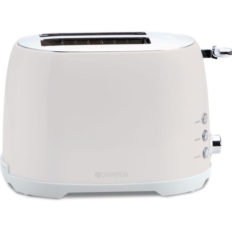 Tostadora 2 rebanadas 800w br610 serie creme white
