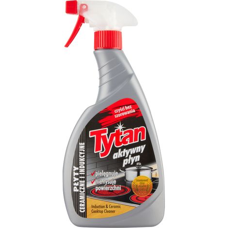 283106 Detergente spray Tytan per piani cottura in ceramica e a induzione
