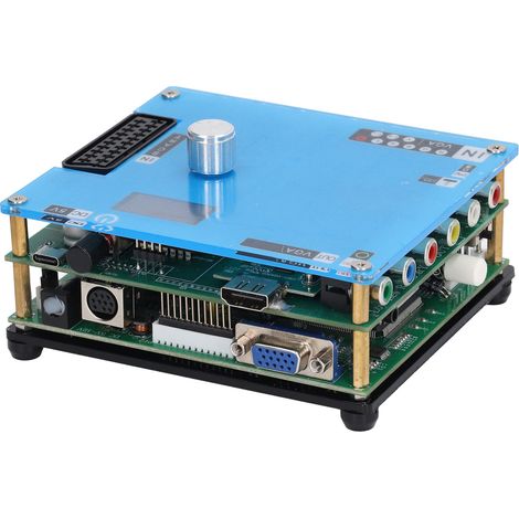 Convertisseur LCD GBSC VGA RCA Interface multimédia haute définition 3 sorties contrôle GBS jeu vidéo (1/5)
