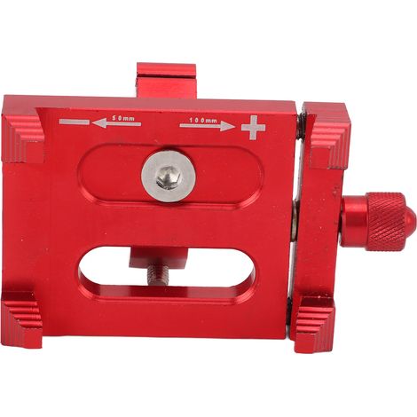 Support de téléphone portable pour vélo, 3 mètres, auto-adhésif, antichoc, antidérapant, en alliage d'aluminium rouge (1/5)