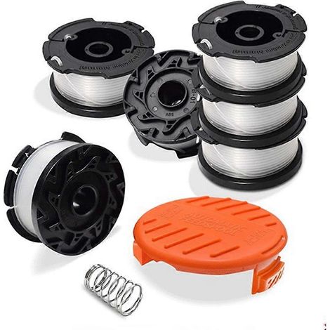 A7f para Cortador de Grama Black Decker Gh400 Gh500 Gh600 6 Carretel B9y + Tampa + Mola, Af 100 3zp+rc 10 (1/5)