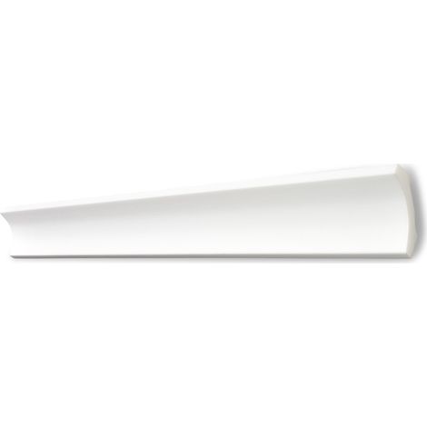 Decosa Zierprofil B7, weiß, 50 x 50 mm, Länge: 2 m - 05 Stück
