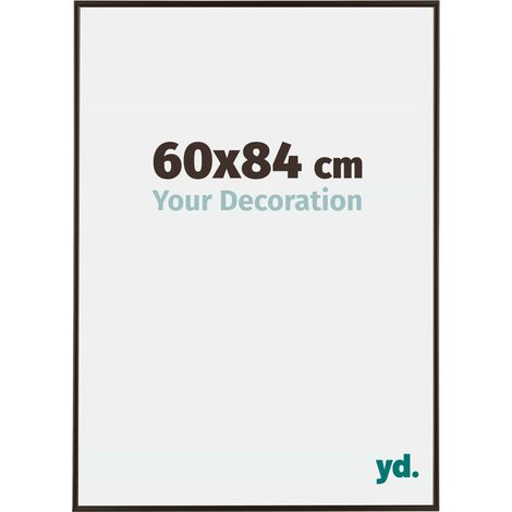 yd. - Cadre photo 60x84 - Anthracite - Plastique - Evry