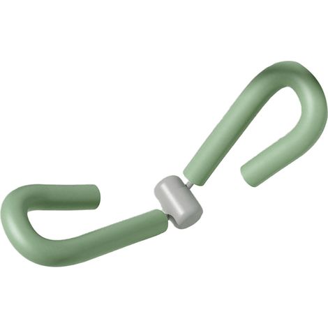 Lot de 1 tonifieur de cuisses portable élastique en acier NBR PP ergonomique pour rééducation post-partum, vert (1/5)