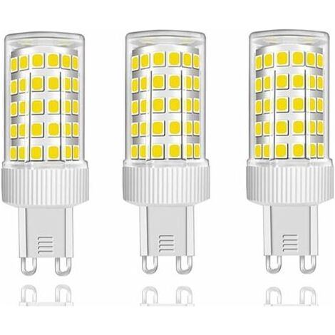 LaBlanc – 3er-Pack G9 10W LED-Lampen, entspricht 150W Halogen, 86 LEDs, 1000 lm, 360° Abstrahlwinkel, besonders hell, 220–240V Wechselstrom, nicht dimmbar, Kaltweiß (6000K) (1/5)