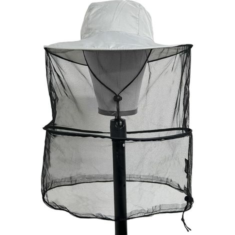 Chapeau de soleil avec moustiquaire, chapeau de soleil avec filet, chapeau de gardien d'abeilles, séchage rapide, protection solaire à large bord