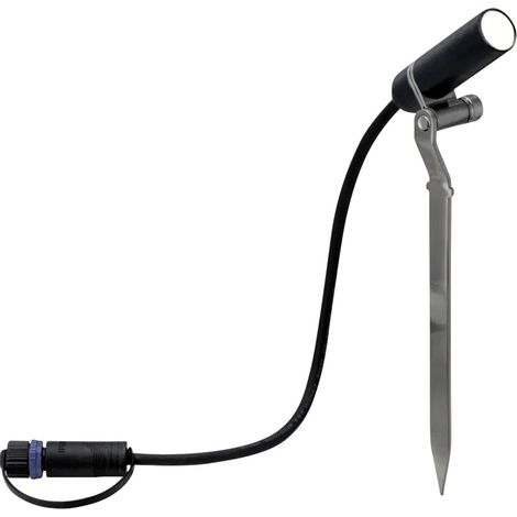 Paulmann Plug & Shine Erdspieß Plantini Outdoor anthrazit 22,3 cm warmweiß Plug & Shine Beleuchtungssystem (1/5)