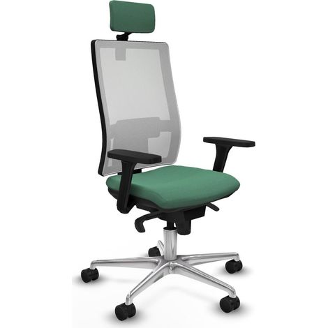 Sedia da Ufficio Piqueras y Crespo 3D086N2 Verde Smeraldo (1/5)