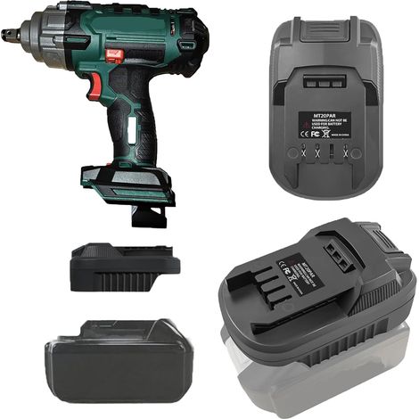 Adaptateur de batterie pour Makita vers outil Parkside 20 V, convertisseur adaptateur de batterie pour Makita 18 V BL1860 BL1850 utilisation de batterie pour outil électrique Parkside (1/5)