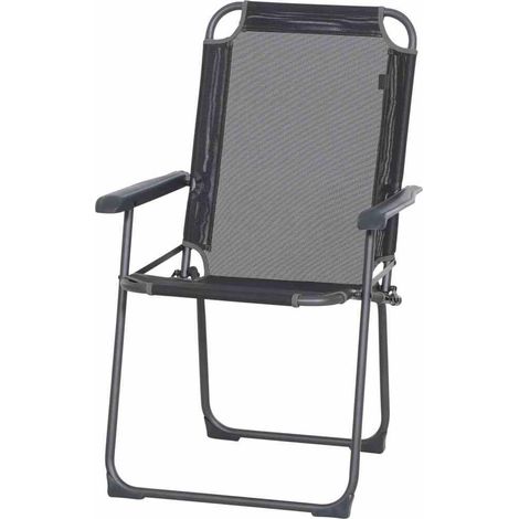 Alu-Campingstuhl Comfort Alugestell, Textilgewebe (1/3)
